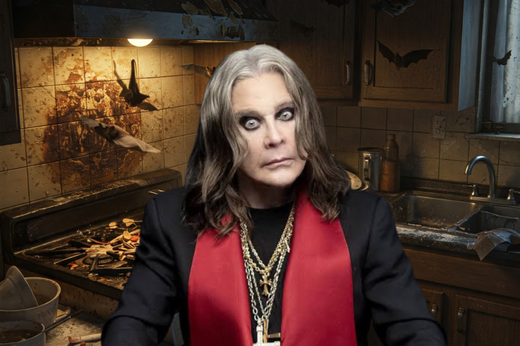 O Dia em que Ozzy Tentou Cozinhar: Um Caos na Cozinha do Príncipe das Trevas