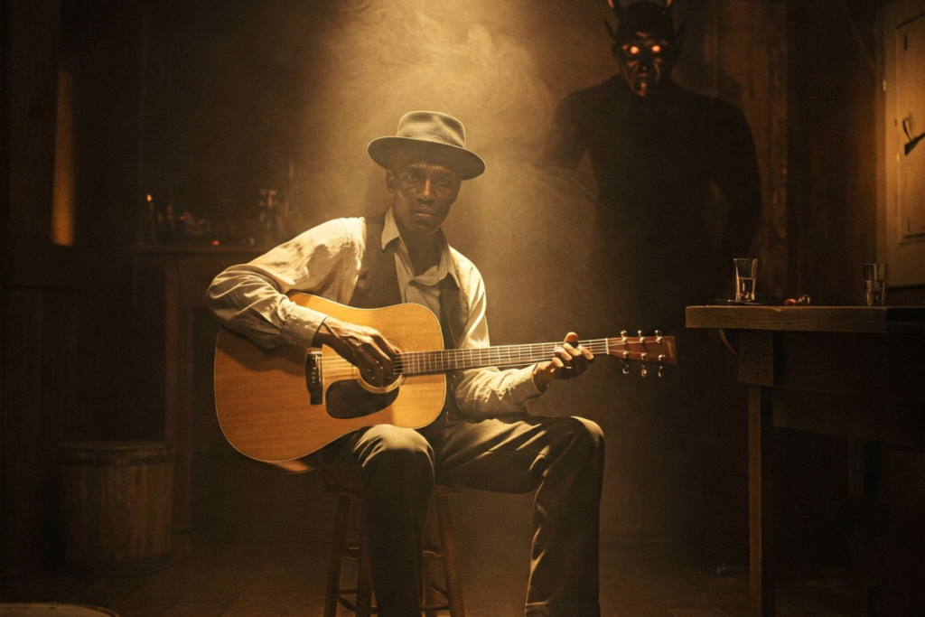 robert-johnson-e-o-pacto-com-o-diabo-a-lenda-que-assombrou-o-blues-e-moldou-o-rock
